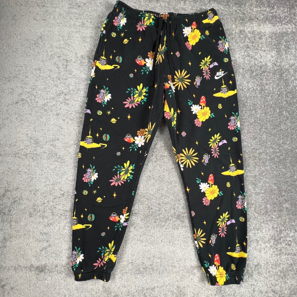 Nike Mens Sportswear Psychedelic Alien Space Mushroom Print Joggers DQ3510-010 L